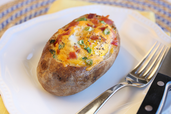 Patate të mbushura me mish