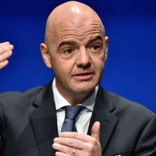Infantino kërkon mbështetjen e SHBA së për të siguruar vazhdimin në krye të FIFA s