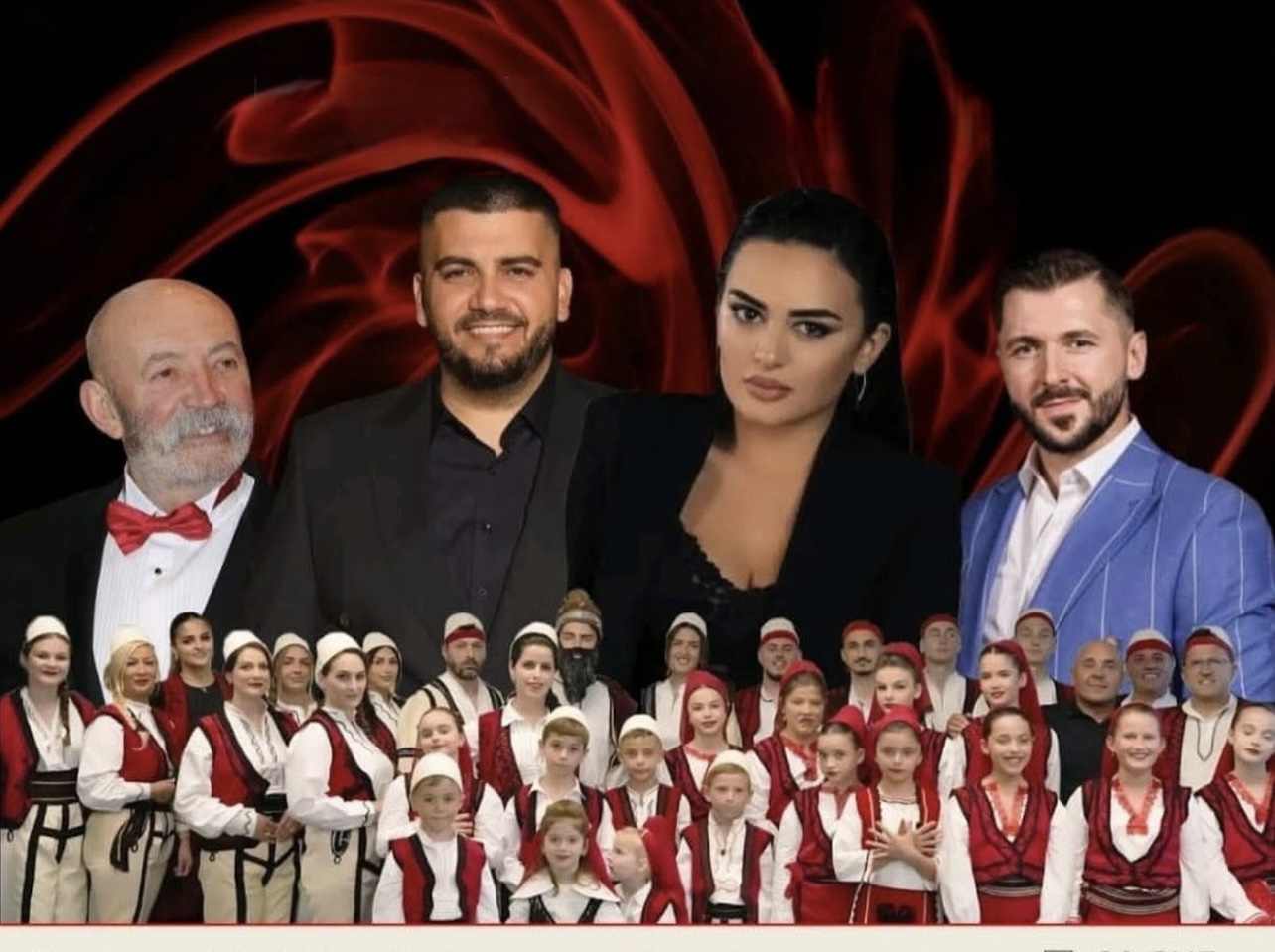 30 vjet me këngë e valle burimore shqiptare nga ansambli “Vatra”