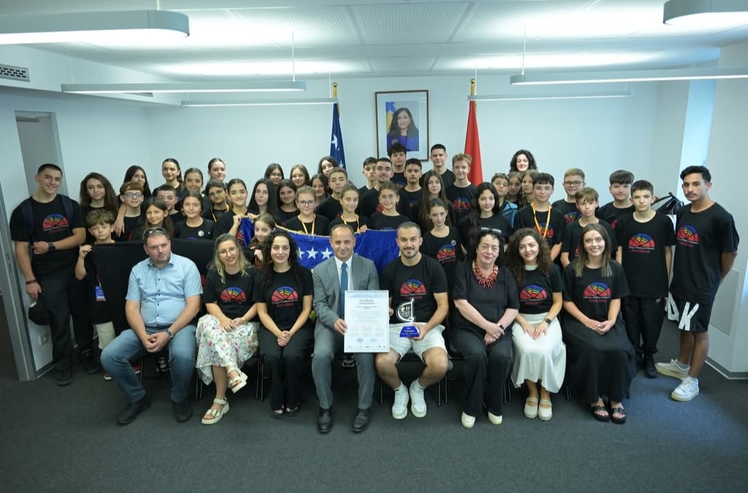Ambasada e Kosovës në Austri nderon Orkestrën “Amadeus” për suksesin në Festivalin Botëror të Orkestrave në Vjenë