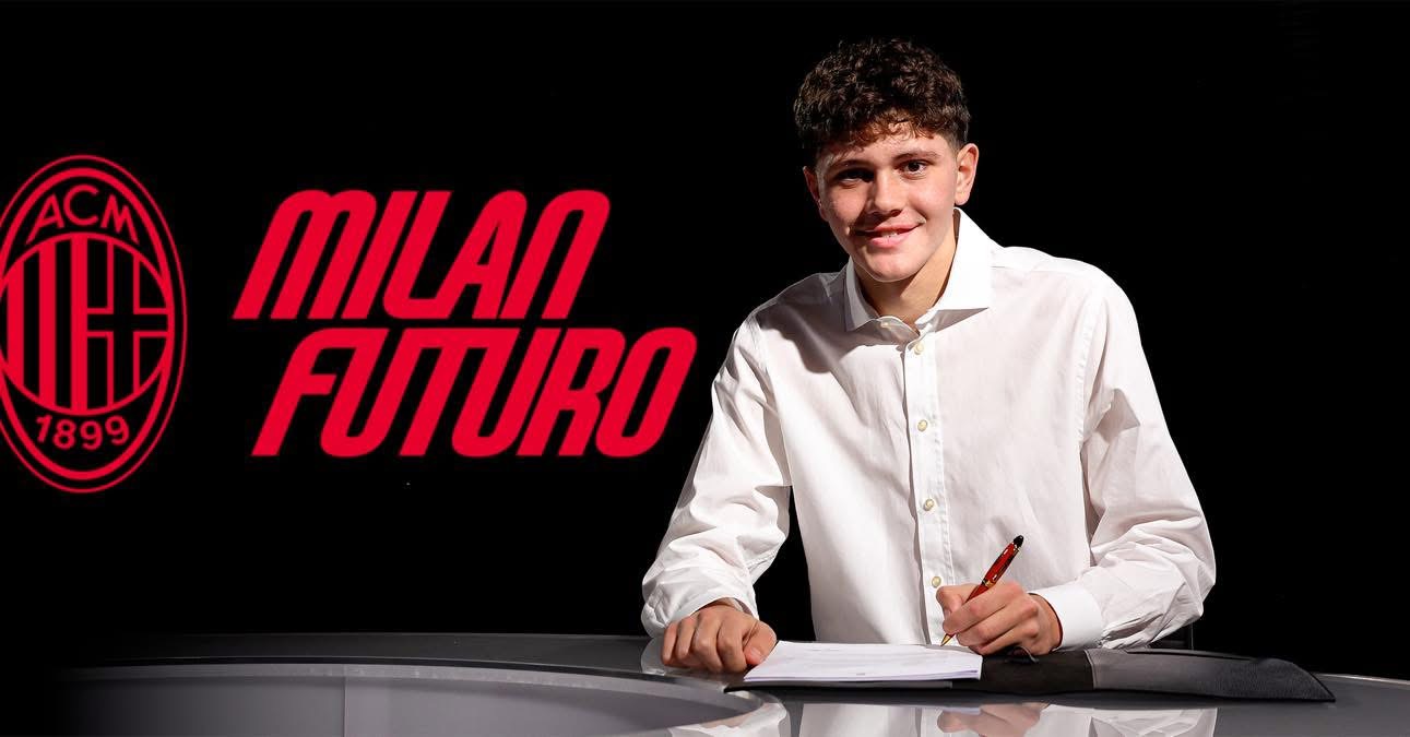 Aron Babaj  talenti 16 vjeçar kosovar  nënshkruan me AC Milan