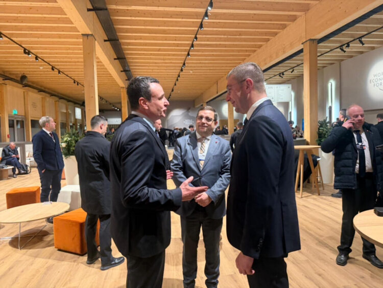 Takim i nivelit të lartë Kosovë Maqedoni e Veriut në Davos