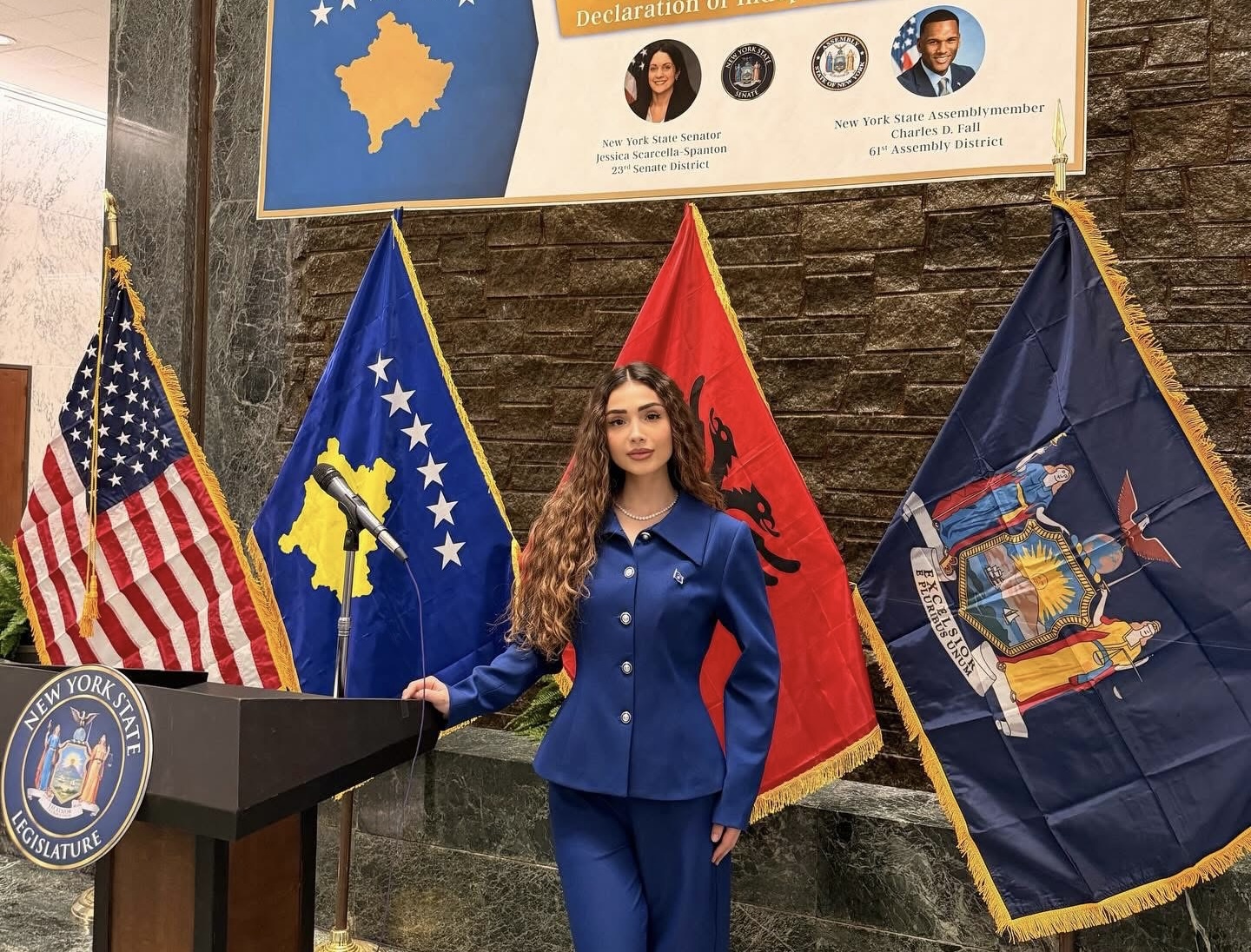 Anila Aliu nderohet me mirënjohje zyrtare nga Asambleja e Shtetit të Nju Jorkut
