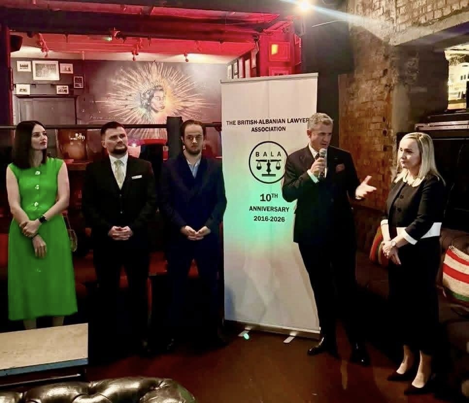 Shoqata e Avokatëve Shqiptaro Britanik shënon 10 vjetorin  rritet ndikimi i juristëve shqiptarë në Britani