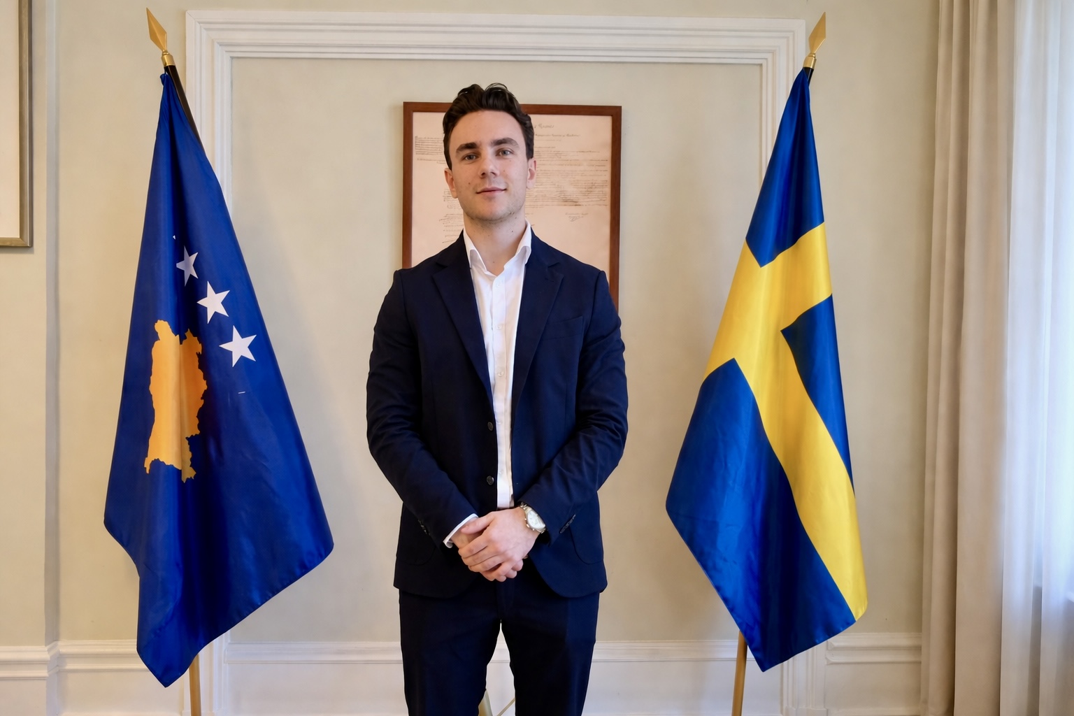 Albin Pllashniku  shembull suksesi i diasporës në Suedi