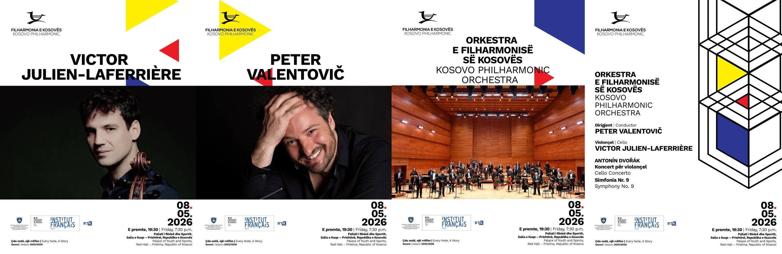 Koncert i muzikës klasike në Prishtinë me Victor Julien Laferrière dhe Filharmoninë e Kosovës