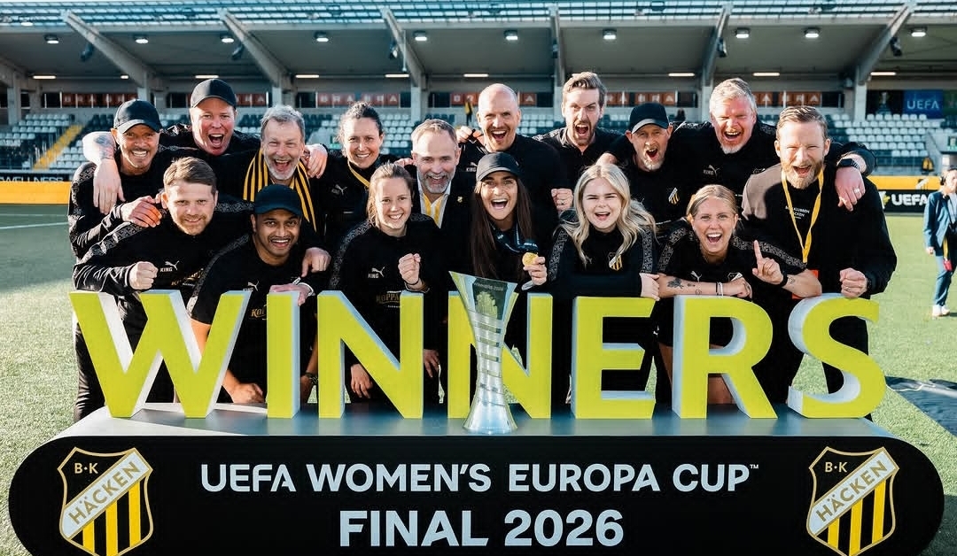 Klubi suedez i femrave triumfon në Evropë në Champions League  dy shqiptarë në krye të suksesit historik të ekipit