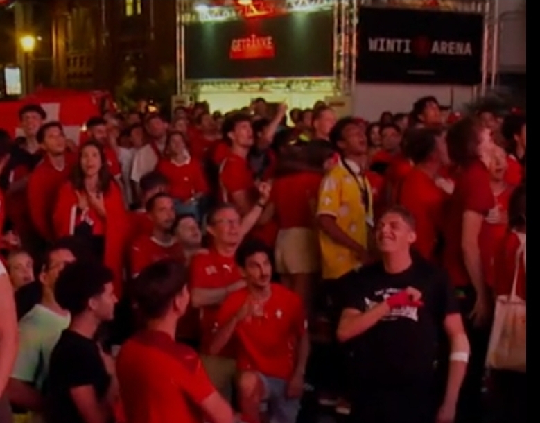 Nga festa te zhgënjimi  Si e përjetuan tifozët zviceranë eliminimin nga Argjentina
