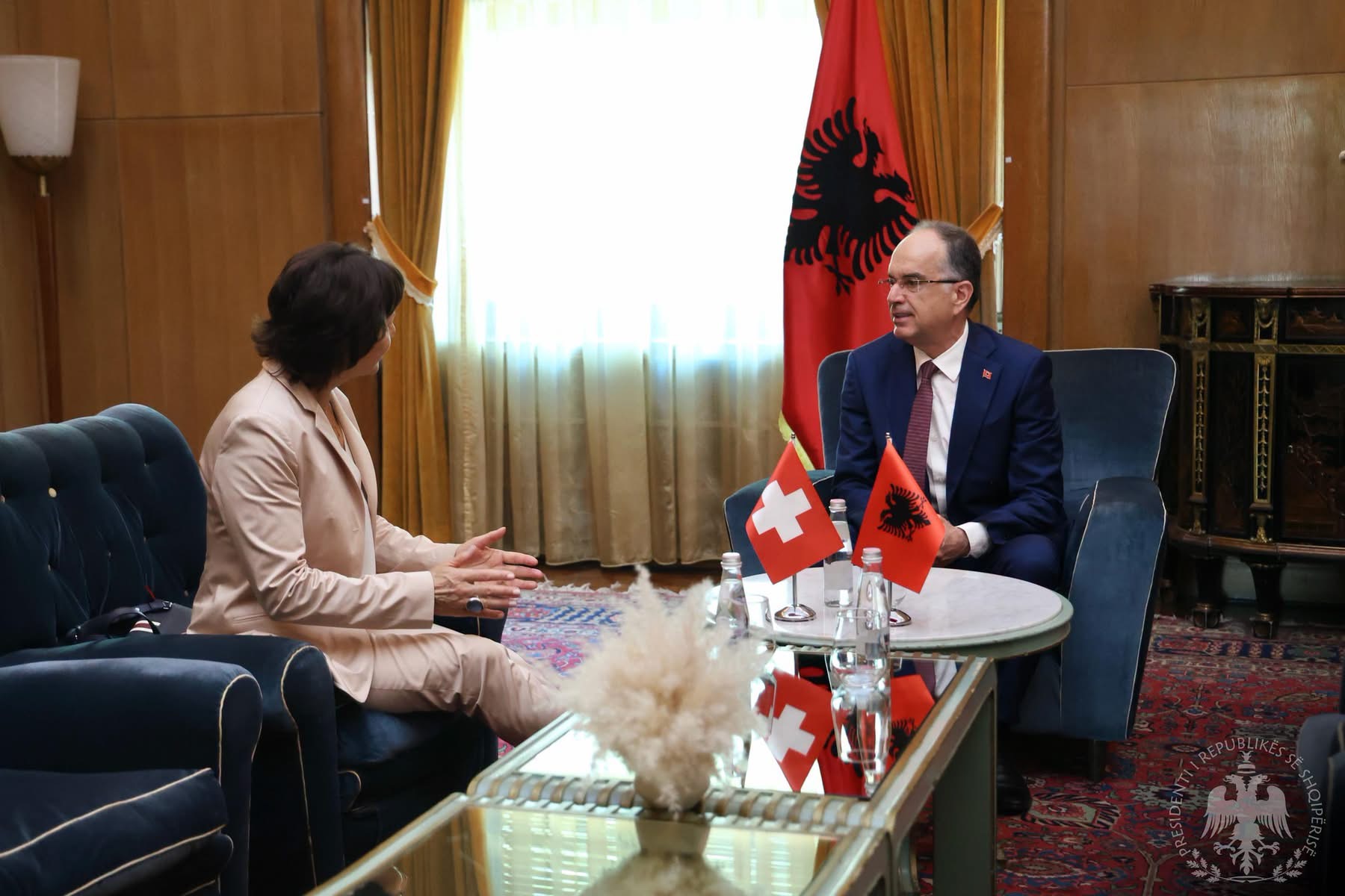 Ambasadorja e Zvicrës përmbyll mandatin katërvjeçar në Shqipëri  zhvillon takime lamtumire me krerët e shtetit