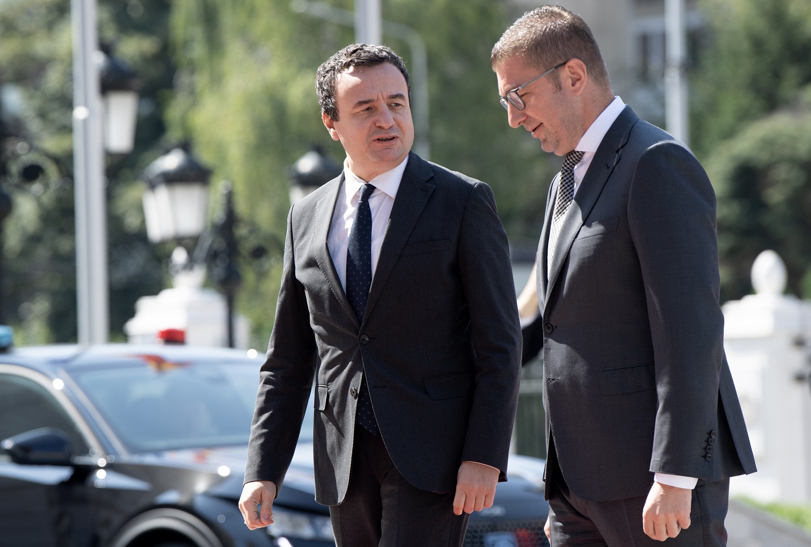 Albin Kurti sot për vizitë zyrtare në Maqedoninë e Veriut