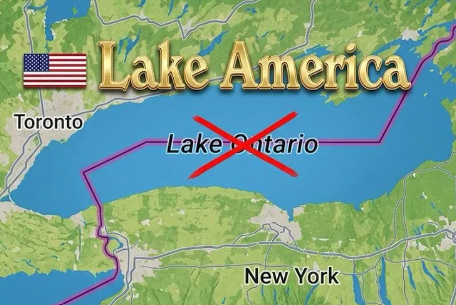 Trump shqyrton riemërtimin e Liqenit Ontario në  Lake America 