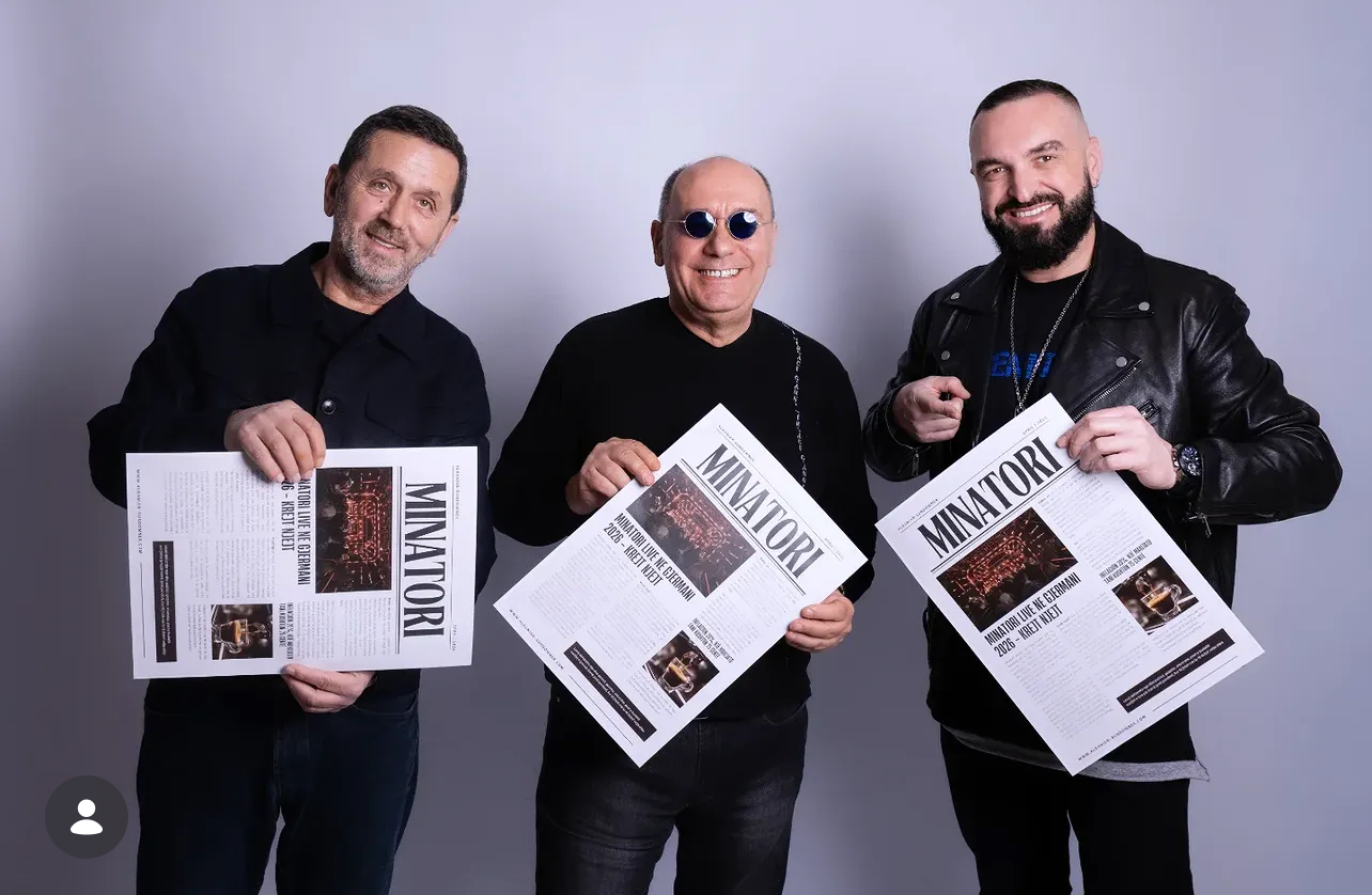 Më 25 shtator 2026  grupi  Minatori  do të performojë live në Zvicër