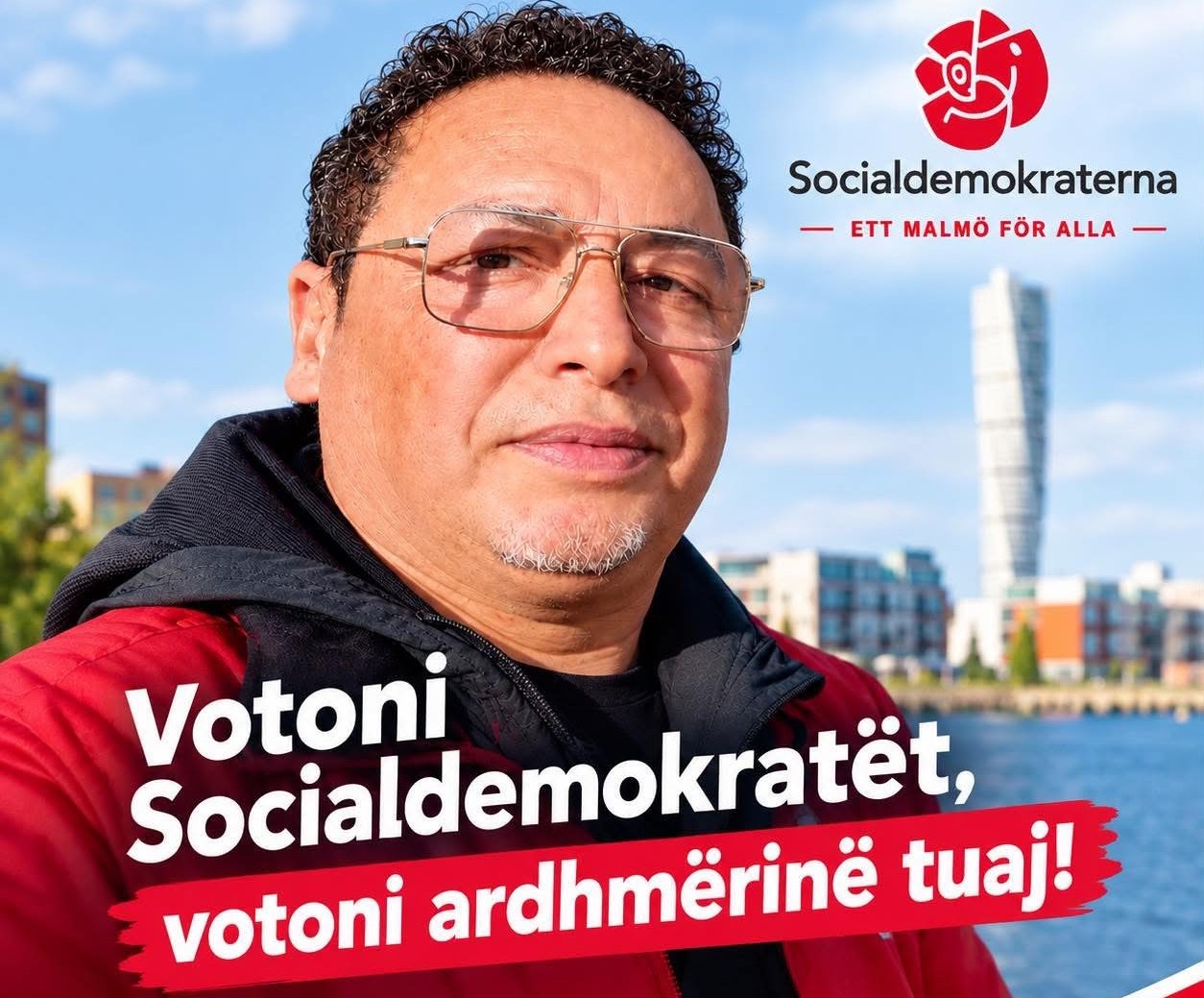 Shaip Morina  një shqiptar nga Kosova në qendër të jetës politike dhe kulturore të Malmö s