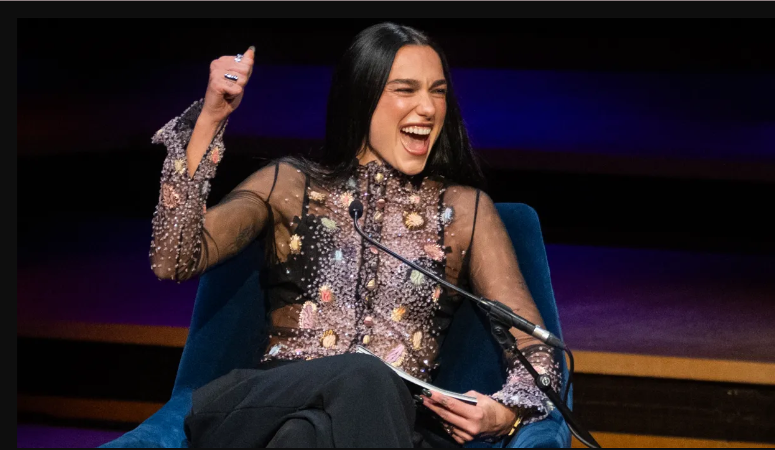 Dua Lipa  shembull i dashurisë për librat  në Festivalin e Letërsisë në Londër