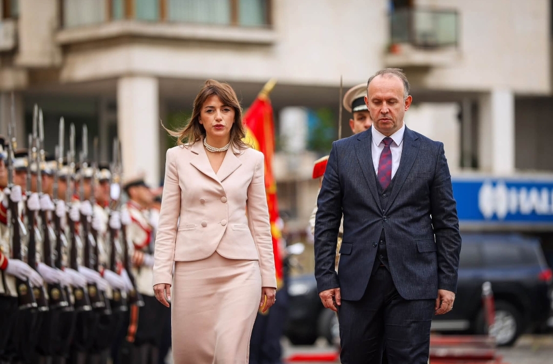 Haxhiu u prit nga krerët shtetërorë të Maqedonisë së Veriut  në fokus bashkëpunimi dhe projektet e përbashkëta
